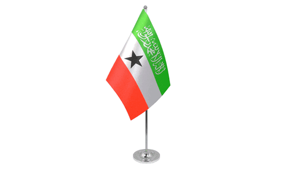 Somaliland Satin Table Flag